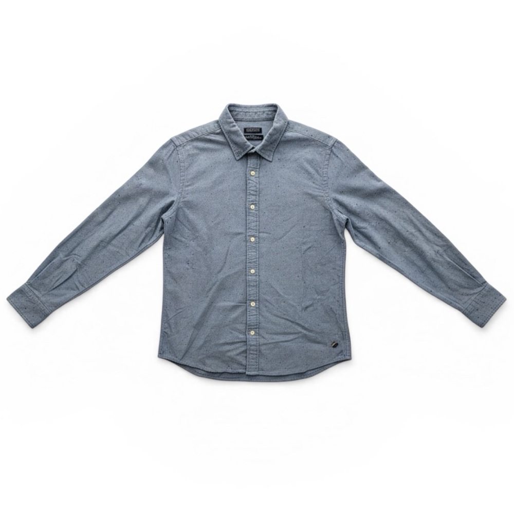 Scotch & Soda Chambray Blue Button Down Shirt Size Small